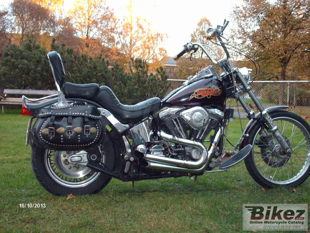 Fxstc 1340 Softail Custom Reduced Effect