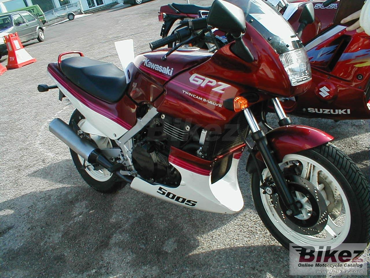 Kawasaki Gpz 500 S Reduced Effect 2