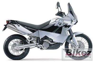 950 Adventure Silver Orange Black