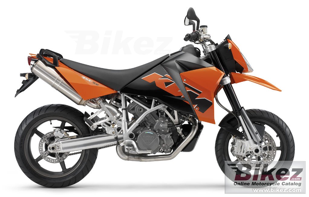 950 Supermoto Orange
