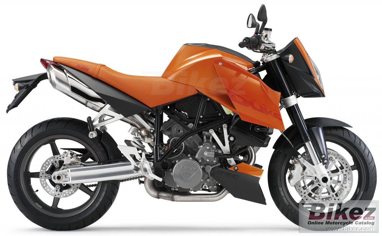 990 Super Duke Orange