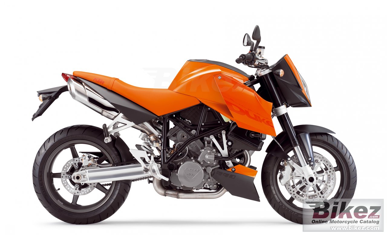 990 Superduke Orange