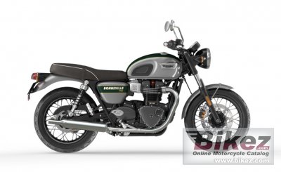 Bonneville T100 Gold Line