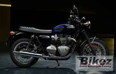 Bonneville T120 Blue Stealth Edition