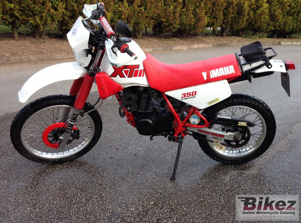 Yamaha Xt 350 Reduced Effect